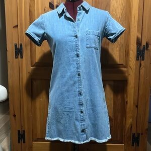 Denim dress